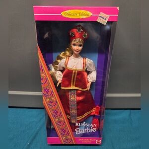 1996 Russian Barbie Dolls of the World Collection # 16500